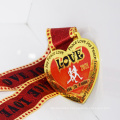 cheap metal blank ribbon hanger Gold Silver Bronze Sports Medals Custom Medal